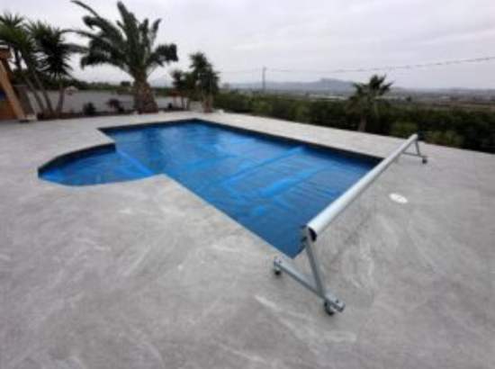 Instalación de cubiertas para piscinas - Ángel Pools Master